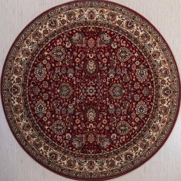 Ковер бельгийский 4362-302 KASHQAI Shapur (Шерсть, красный)
