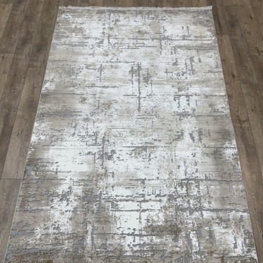 Турецкий ковер Elite Carpet OTTO 30170A (Акрил, бежевый, серый с золотым)