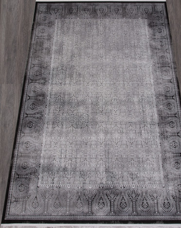 Ковер турецкий SI003G LISSABON (Полиэстер хит-сет, серый)