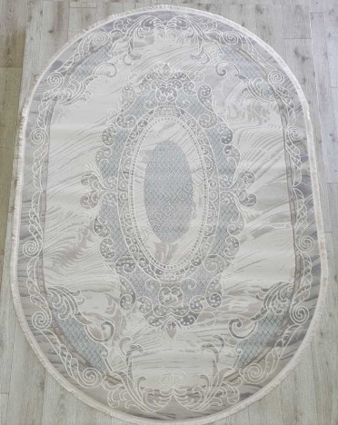 Ковер турецкий 36565A Amatis Lux (Акрил, бежевый, голубой)