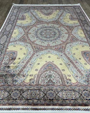 9056 BEIGE LACIVERT Kum