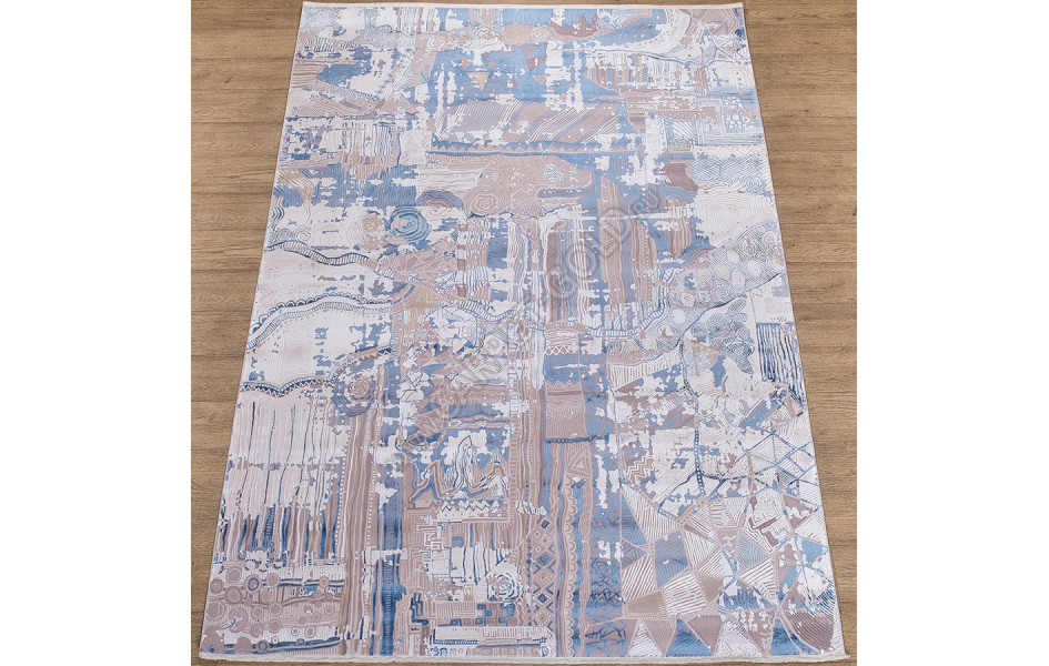 Ковер ДИЗАЙН AS665 ЦВЕТ BLUE Elexus Olimpos