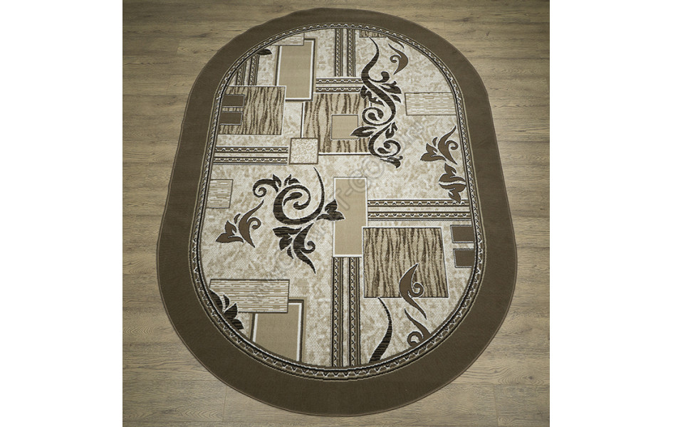 Лайла де Люкс КОВРЫ ДИЗАЙН 15839 ЦВЕТ 10834 овал