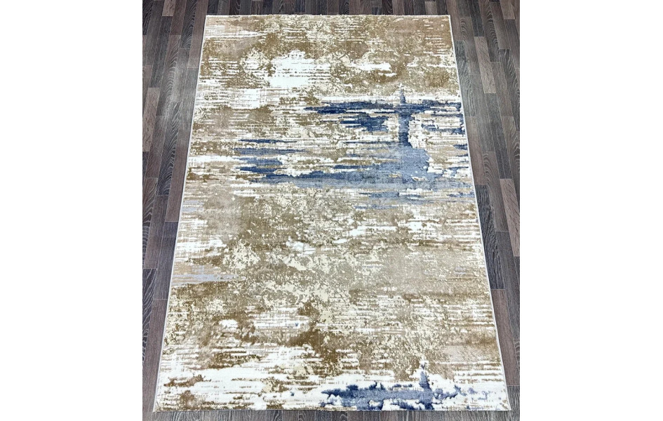 D068A_CREAM SHIRINK BLUE FDY Semnan