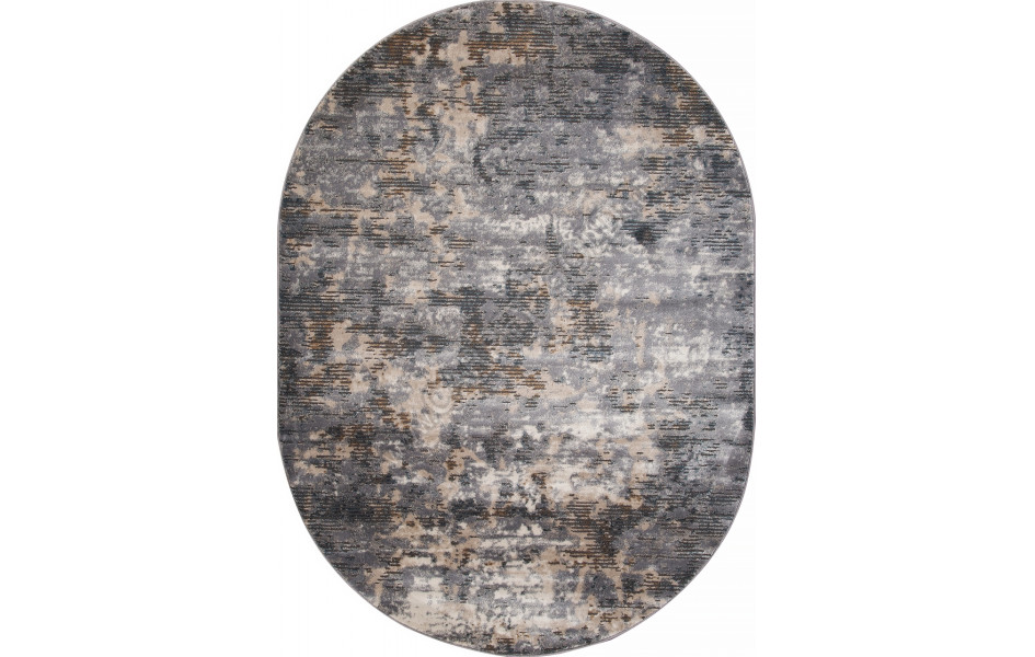 Ковер D872 - BEIGE 2 - Овал - коллекция SERENITY