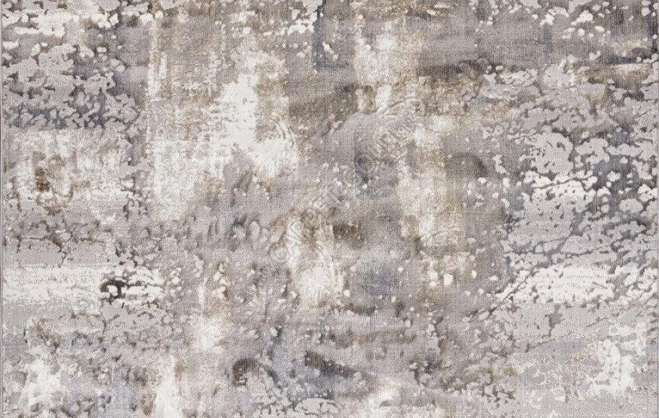 Ковер 06047B - GREY FDY / GREY HB - Прямоугольник - коллекция ASADU