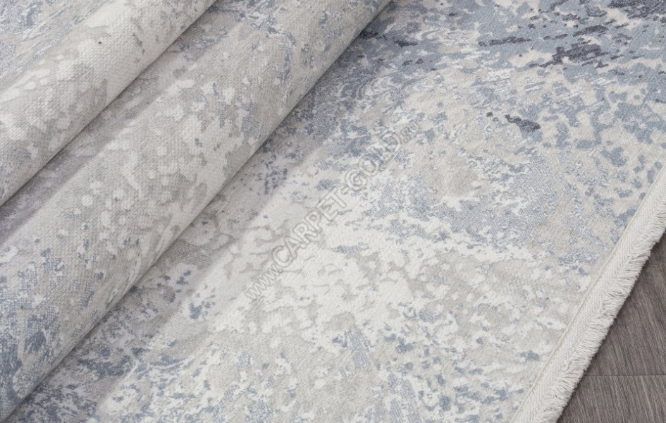 Ковер AB189A - GREY / BLUE - Прямоугольник - коллекция LOTUS