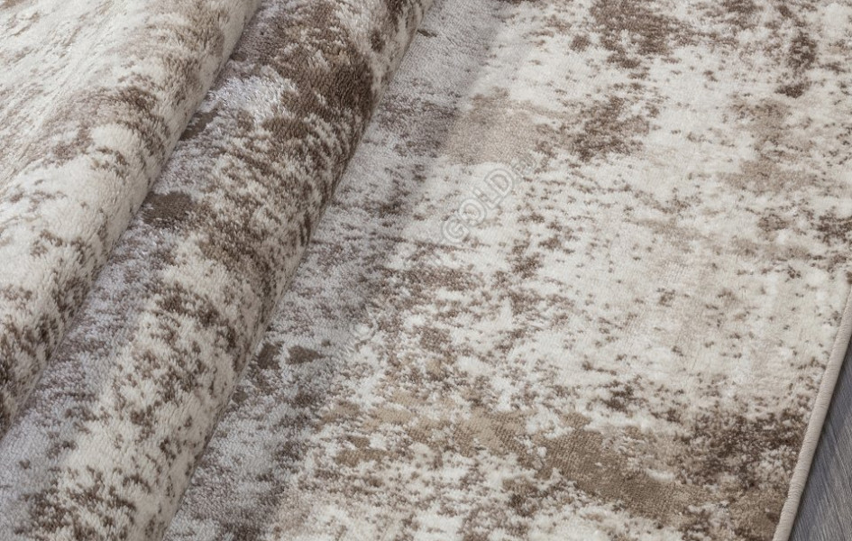 Ковер в стиле модерн F172 - BEIGE - Прямоугольник - коллекция ALABAMA
