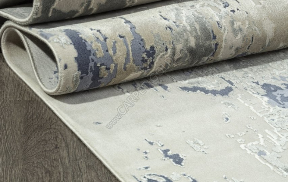 Ковер A123AY - BLUE / GREY - Прямоугольник - коллекция EMPEROS