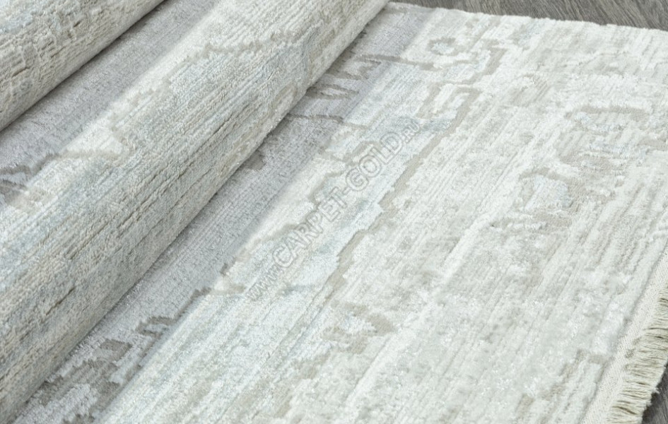 Ковер 28751A - CREAM / L.GREY - Прямоугольник - коллекция RUBI