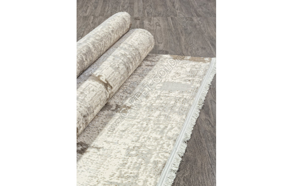 Ковер N2023A - CREAM / CREAM - Прямоугольник - коллекция POMPEI