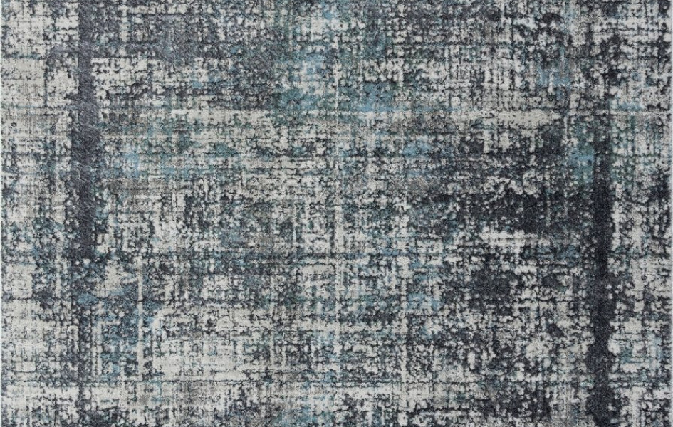 Ковер 02467H - BLUE / GREY - Прямоугольник - коллекция SAFARI