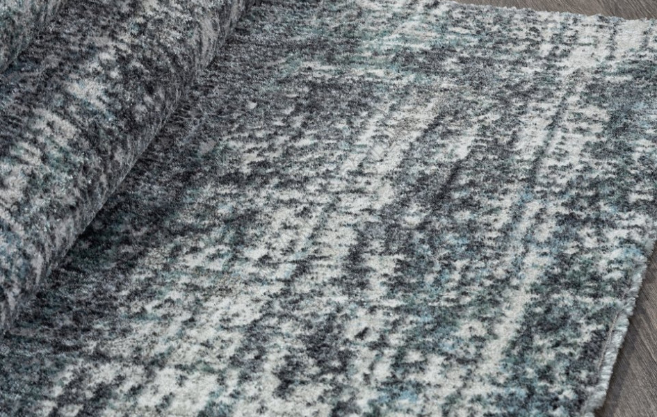 Ковер 02467H - BLUE / GREY - Прямоугольник - коллекция SAFARI