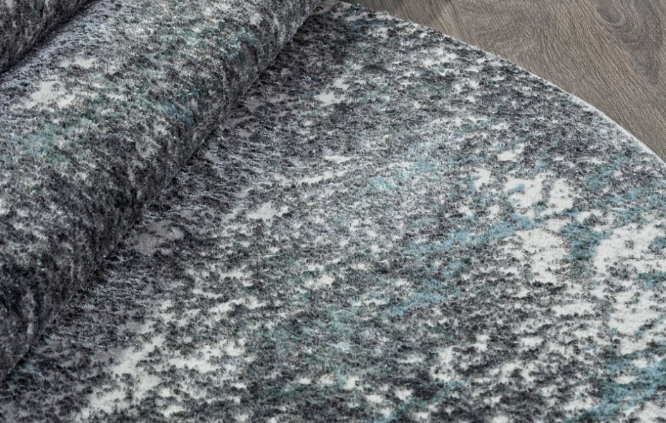 Ковер 02474H - BLUE / GREY - Овал - коллекция SAFARI