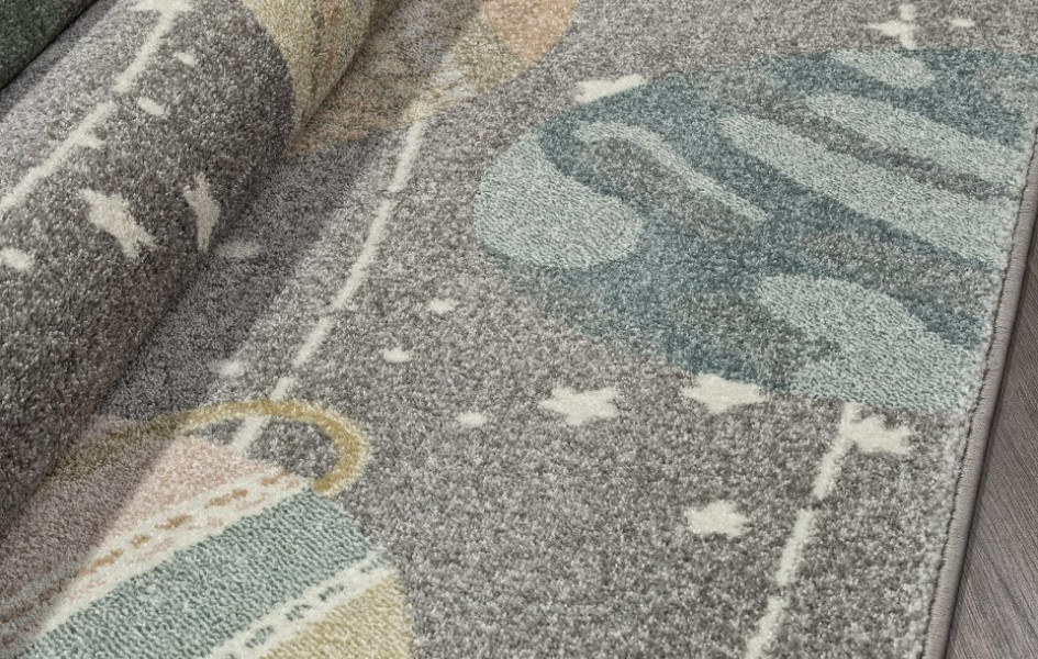 Ковер D209 - LIGHT GRAY - Прямоугольник - коллекция SOFIT