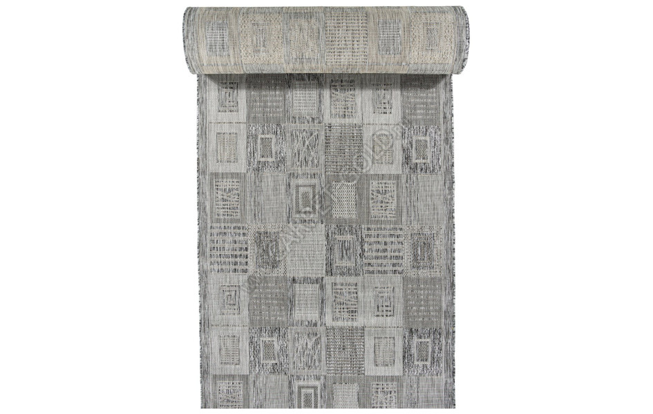 Ковер S138 - DARK GRAY - Дорожка - коллекция KAIR